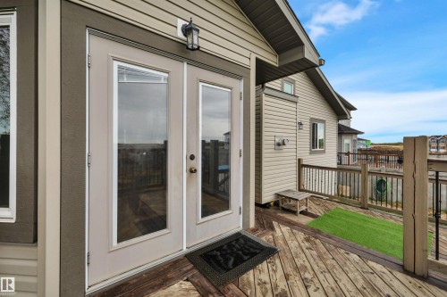 552 Reynalds Wynd, Leduc, AB - Outdoor With Deck Patio Veranda With Exterior