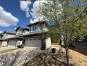 Contemporary two-story residence featuring light gray siding and dark gray trim - 1007 173 Street, Edmonton, AB  - Outdoor 