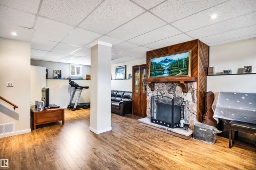 96 Arlington Drive, St. Albert, AB - Indoor With Fireplace