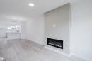 772 Mattson Drive, Edmonton, AB  - Indoor Photo Showing Living Room With Fireplace 