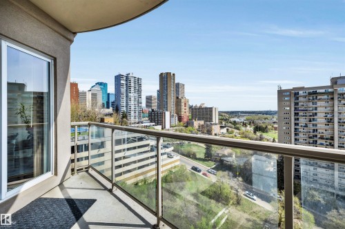 902 9819 104 Street, Edmonton, AB - Outdoor With Balcony With View With Exterior