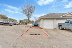 Assigned tandem parking stall providing dedicated vehicle accommodation - 