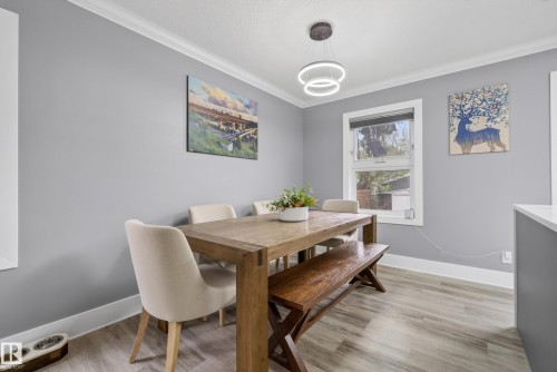 9344 63 Avenue, Edmonton, AB - Indoor Photo Showing Dining Room