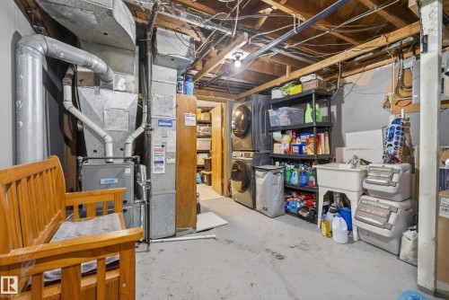 9344 63 Avenue, Edmonton, AB - Indoor Photo Showing Basement