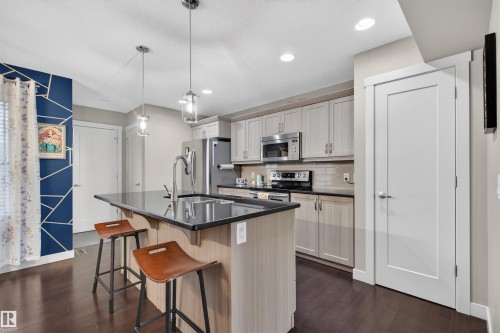 1013 162 Street, Edmonton, AB - Indoor Photo Showing Kitchen With Upgraded Kitchen
