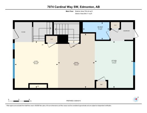 Floor plan - 7074 Cardinal Way, Edmonton, AB - Other
