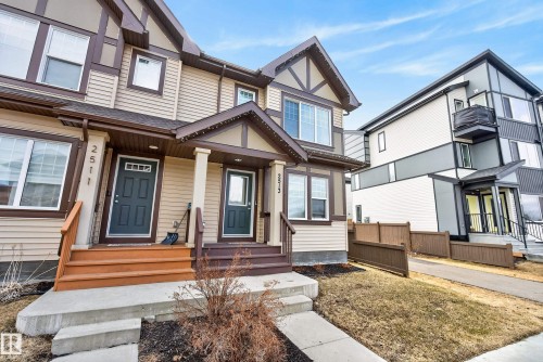 2513 Price Way, Edmonton, AB - Outdoor With Deck Patio Veranda With Facade