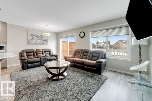 2777 Chokecherry Place, Edmonton, AB - Indoor Photo Showing Living Room