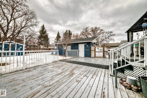 8811 38A Avenue, Edmonton, AB - Outdoor With Deck Patio Veranda With Exterior
