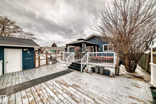 8811 38A Avenue, Edmonton, AB - Outdoor With Deck Patio Veranda With Exterior