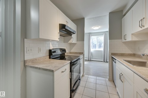 113 10838 108 Street, Edmonton, AB - Indoor Photo Showing Kitchen