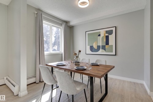 113 10838 108 Street, Edmonton, AB - Indoor Photo Showing Dining Room