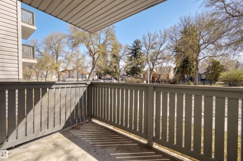 113 10838 108 Street, Edmonton, AB - Outdoor With Deck Patio Veranda With Exterior