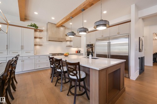 5501 109A Street, Edmonton, AB - Indoor Photo Showing Kitchen With Upgraded Kitchen