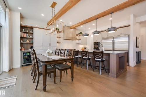 5501 109A Street, Edmonton, AB - Indoor Photo Showing Dining Room