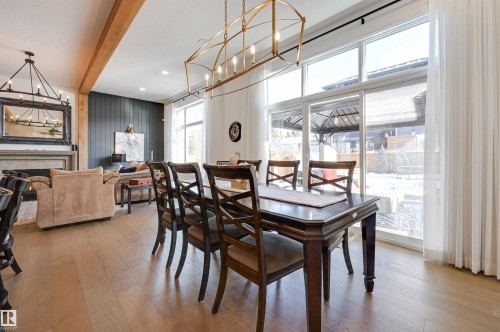 5501 109A Street, Edmonton, AB - Indoor Photo Showing Dining Room