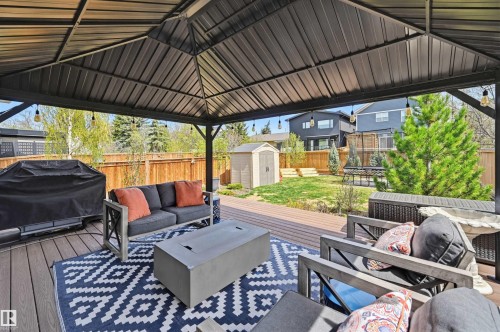 5501 109A Street, Edmonton, AB - Outdoor With Deck Patio Veranda With Exterior