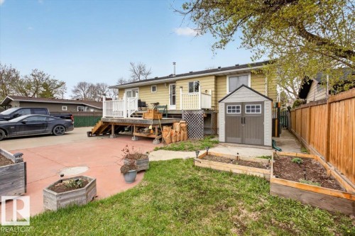 8409 99 Avenue, Fort Saskatchewan, AB - Outdoor With Deck Patio Veranda