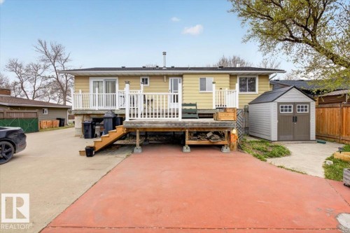 8409 99 Avenue, Fort Saskatchewan, AB - Outdoor With Deck Patio Veranda