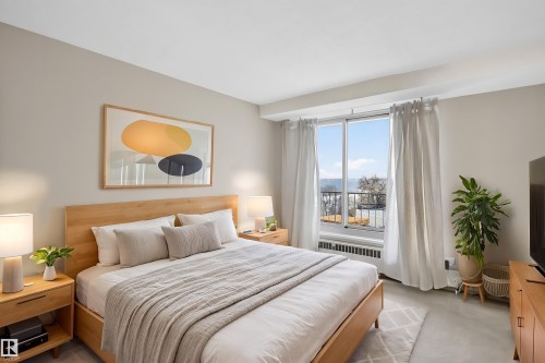 304 12207 Jasper Avenue, Edmonton, AB - Indoor Photo Showing Bedroom