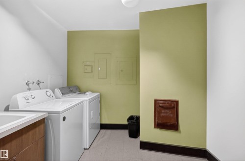 304 12207 Jasper Avenue, Edmonton, AB - Indoor Photo Showing Laundry Room
