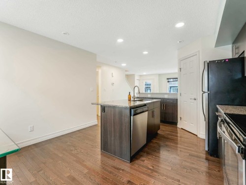 66 5317 3 Avenue, Edmonton, AB - Indoor Photo Showing Kitchen With Stainless Steel Kitchen