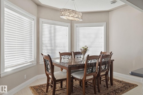 515 Callaghan Point(E), Edmonton, AB - Indoor Photo Showing Dining Room