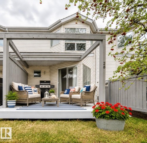 28 603 Youville Drive E, Edmonton, AB - Outdoor With Deck Patio Veranda