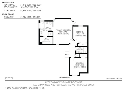 Floor plan - #1 Colonial Close, Beaumont, AB - Other