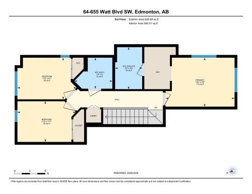 Floor plan - 64 655 Watt Boulevard, Edmonton, AB - Other
