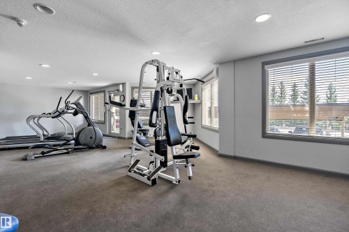 301 530 Hooke Road, Edmonton, AB - Indoor Photo Showing Gym Room