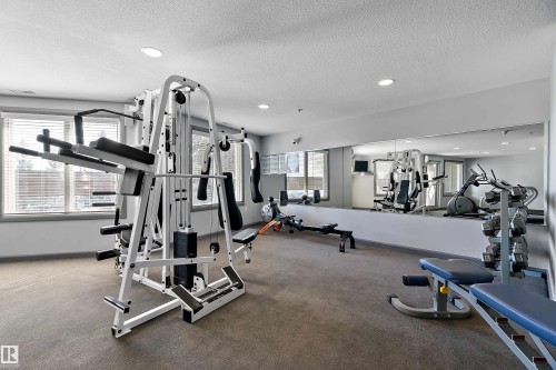 301 530 Hooke Road, Edmonton, AB - Indoor Photo Showing Gym Room