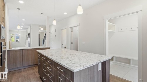 11002 University Avenue, Edmonton, AB - Indoor Photo Showing Kitchen With Upgraded Kitchen