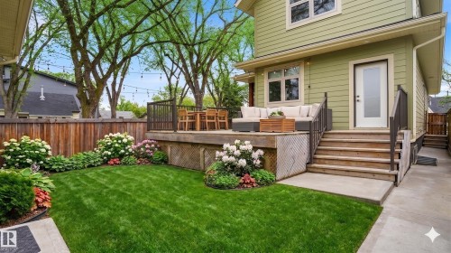 11002 University Avenue, Edmonton, AB - Outdoor With Deck Patio Veranda