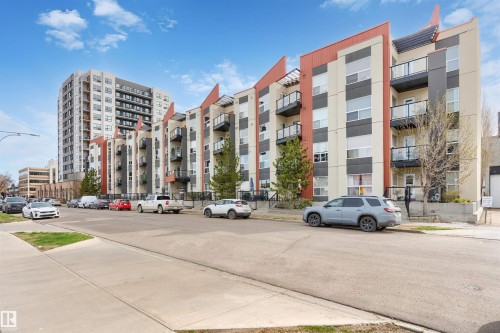 410 10523 123 Street, Edmonton, AB - Outdoor With Balcony With Facade