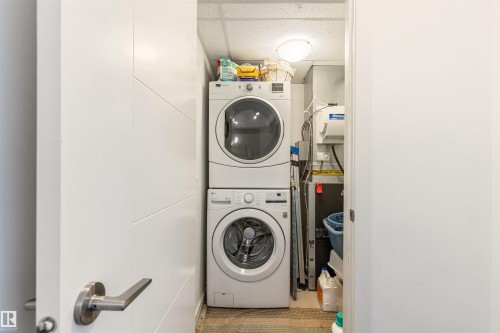 410 10523 123 Street, Edmonton, AB - Indoor Photo Showing Laundry Room