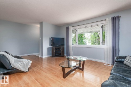 10812 52 Avenue, Edmonton, AB - Indoor Photo Showing Living Room