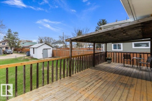 4916 51 Avenue, Ryley, AB - Outdoor With Deck Patio Veranda With Exterior