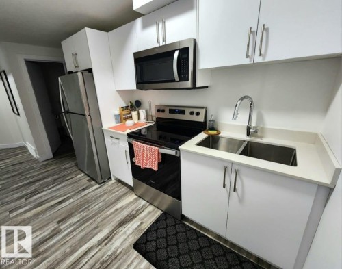 5741 Kootook Way, Edmonton, AB - Indoor Photo Showing Kitchen With Stainless Steel Kitchen With Double Sink