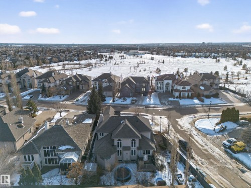 Aerial perspective showcasing an expansive residential area with detached homes - 1062 Tory Road, Edmonton, AB - Outdoor With View