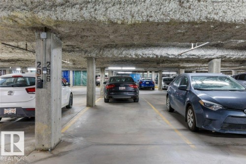 255 6079 Maynard Way, Edmonton, AB - Indoor Photo Showing Garage