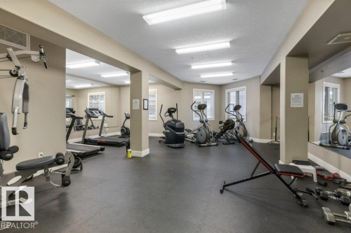 255 6079 Maynard Way, Edmonton, AB - Indoor Photo Showing Gym Room
