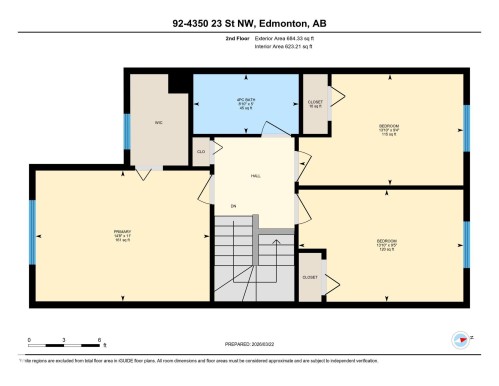 Floor plan - 92 4350 23 Street, Edmonton, AB - Other