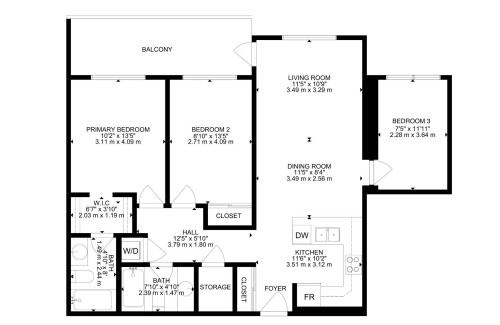 Floor plan - 213 17404 64 Avenue, Edmonton, AB 