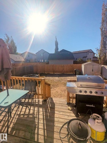 3927 160 Avenue, Edmonton, AB - Outdoor With Deck Patio Veranda