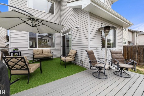 4015 Alexander Way, Edmonton, AB - Outdoor With Deck Patio Veranda With Exterior
