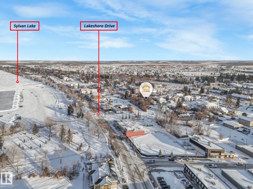 Image quality insufficient for description - 5043 48 St Nw, Sylvan Lake, AB - Outdoor With View