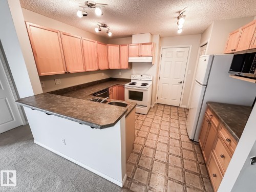 14 3040 Spence Wynd, Edmonton, AB - Indoor Photo Showing Kitchen With Double Sink