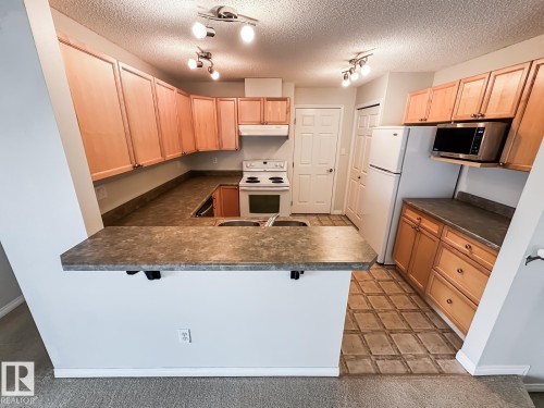 14 3040 Spence Wynd, Edmonton, AB - Indoor Photo Showing Kitchen With Double Sink