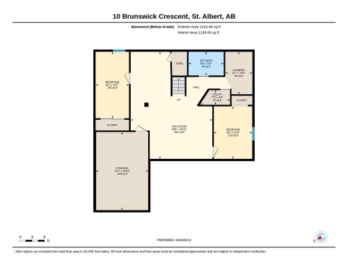Floor plan - 10 Brunswick Crescent, St. Albert, AB - Other